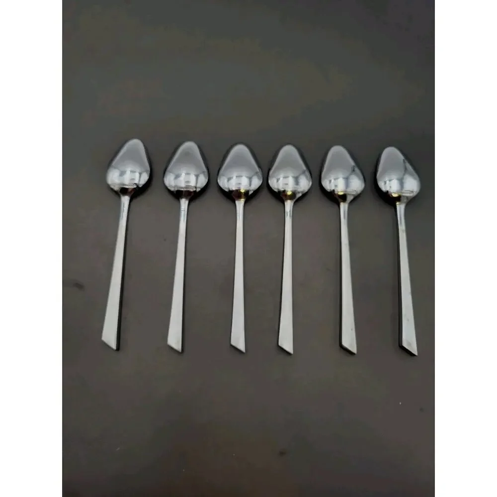 Stanley Roberts CARIF Stainless Flatware Teaspoon 6 Pcs Set Made In Japan
